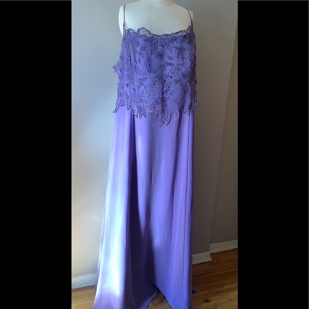 Beaded Bodice Gown